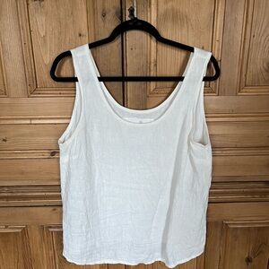 Notperfectlinen Porto Tank Top